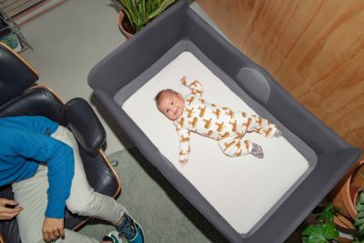 bugaboo Reisebett Stardust one second pop up, grau meliert 2