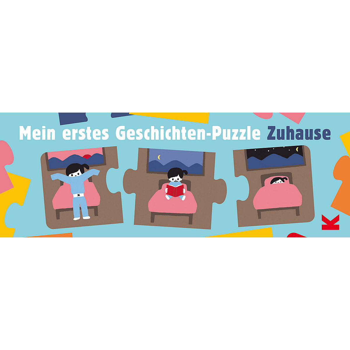 Laurence King Verlag Mein erstes Geschichten-Puzzle ZUHAUSE