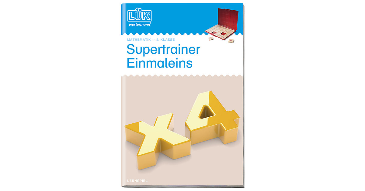 Buch - LÜK: Supertrainer Einmaleins, Übungsheft