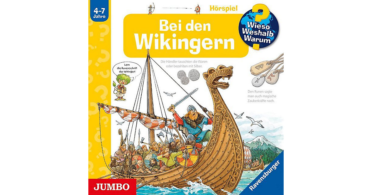 CD Wieso Weshalb Warum: Bei den Wikingern Hörbuch