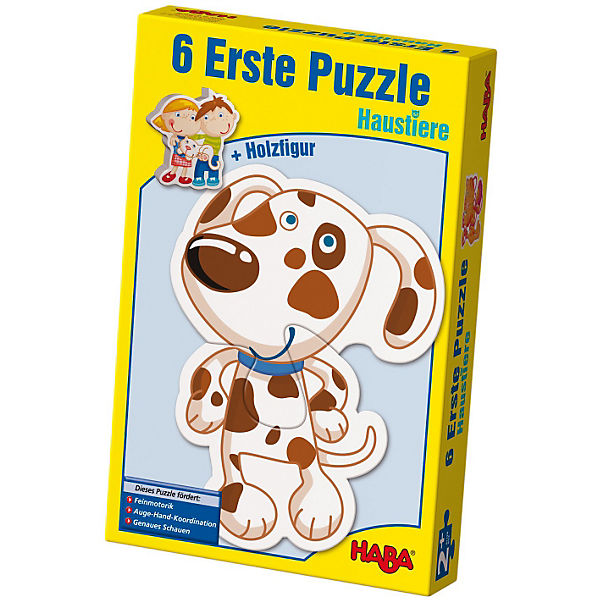 HABA 3902 6 Erste Puzzle - Haustiere