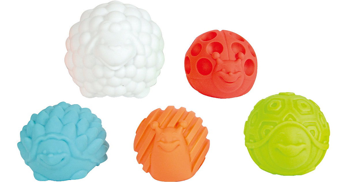 Babyspielzeug: Clementoni Sensorische Bälle - Tiere