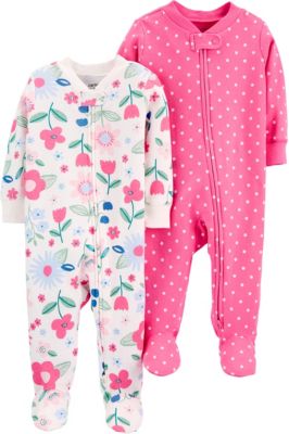 Strampler Doppelpack für Mädchen