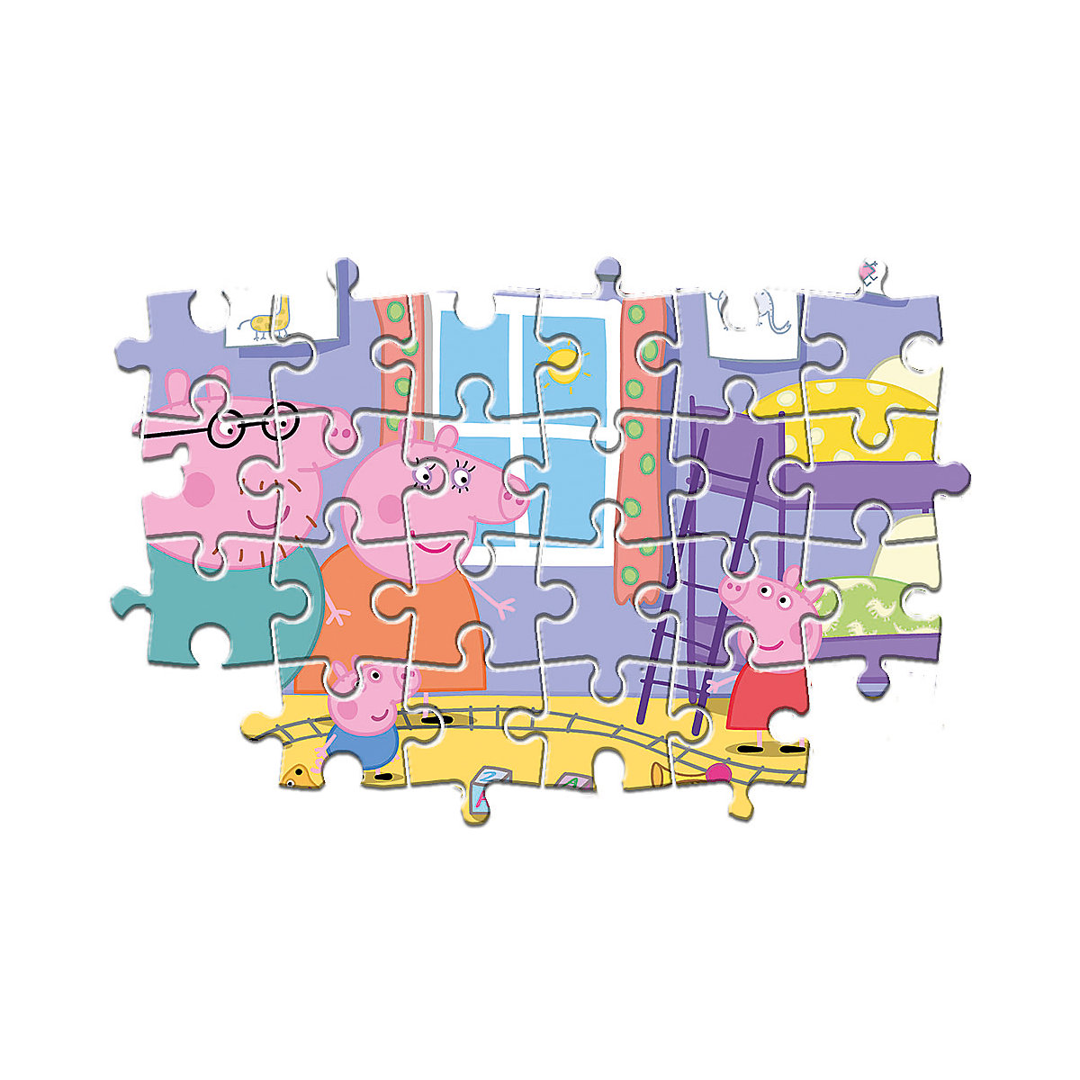 Puzzle 60 Teile Maxi Peppa Pig