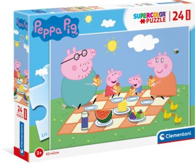 Image of Clementoni Maxi Puzzle Peppa Pig 24st. Boden