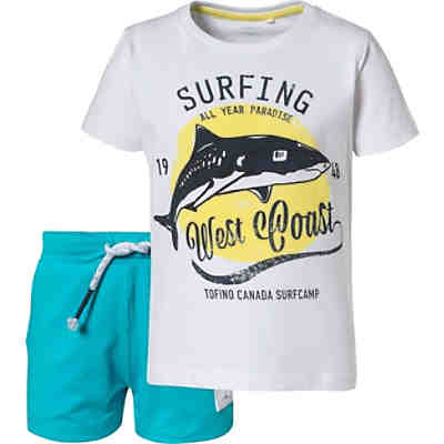 Set T-Shirt + Shorts NMMZHARKON für Jungen