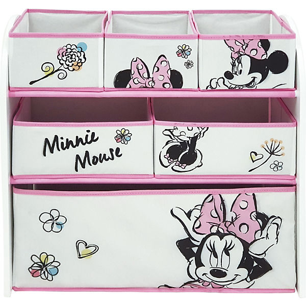 6-Boxen Regal - Minnie Mouse