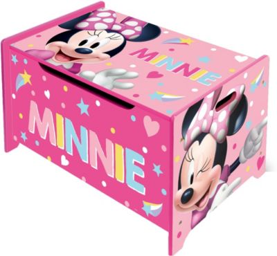 rot Schmuckkästchen Minnie Mouse Mädchen Holz rosa 