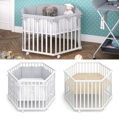 Laufgitter Estrella Weiß 6-Eckig 2