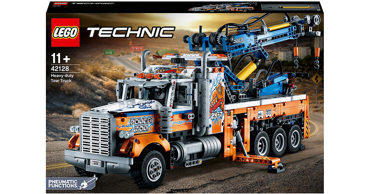 Spielzeug: Lego  Technic 42128 Schwerlast-Abschleppwagen