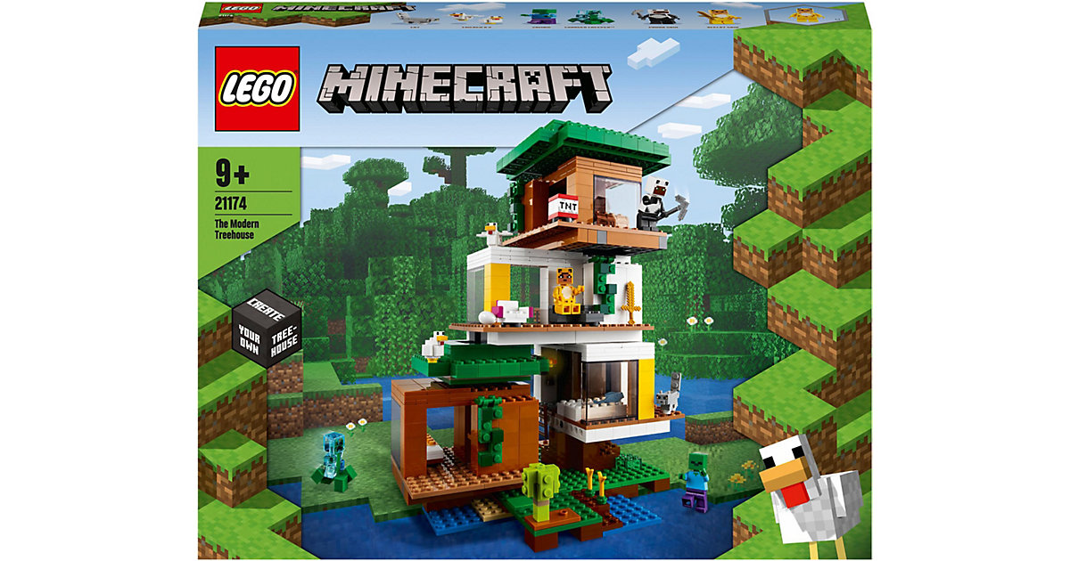 Spielzeug: Lego  Minecraft 21174 Das moderne Baumhaus