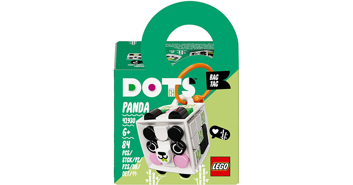 Spielzeug: Lego  DOTS 41930 Taschenanhänger Panda