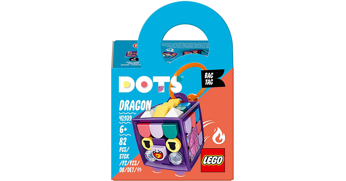 Spielzeug: Lego  DOTS 41939 Taschenanhänger Drache