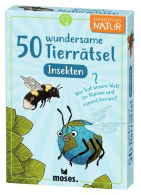 Image of Buch - 50 wundersame Tierrätsel - Insekten