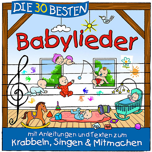 Die 30 besten Babylieder, Audio-CD