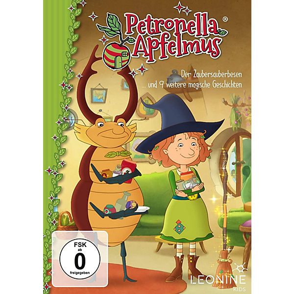 DVD Petronella Apfelmus F3 - Der Zaubersauberbesen und 9 weitere magische Geschichten