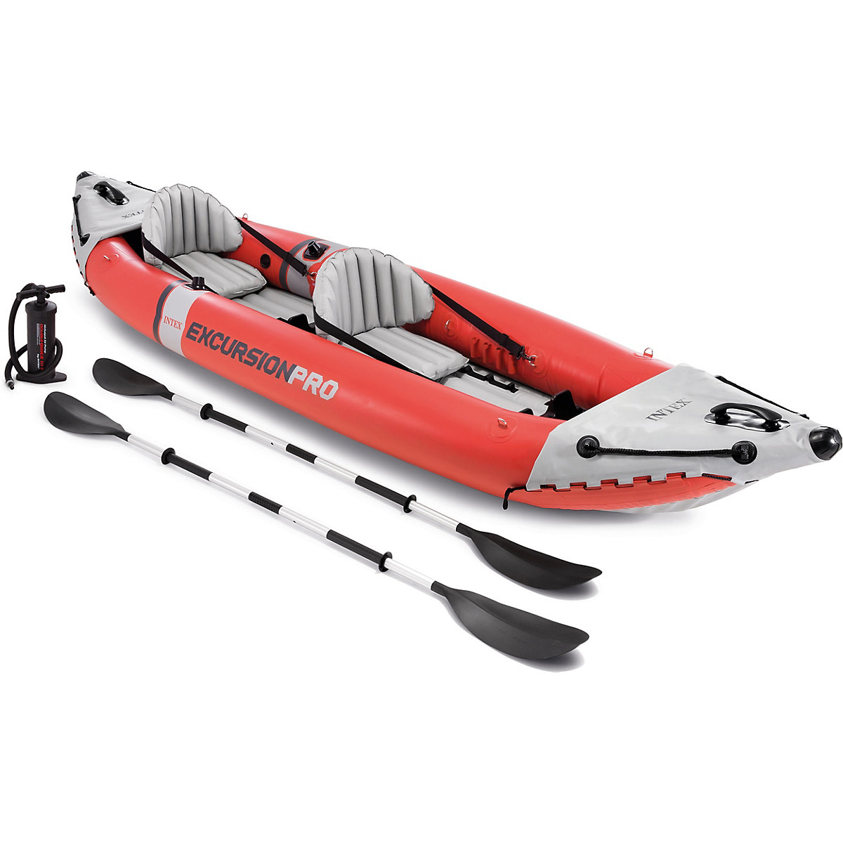 Intex Boot ExcursionPro Kayak K2 Set inkl. Alu-Paddel + Pumpe