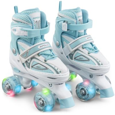 LED Inliner Roller für Kinder Inline Skates Mädchen Rollschuh Skating Roller Neu 