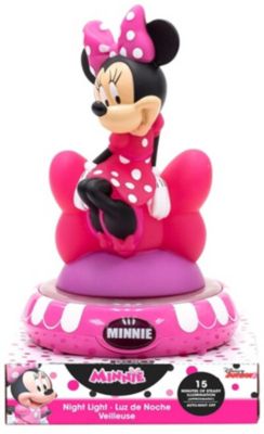Minnie Mouse Minni Maus LED Lampe inkl Batterie absolut niedlich Disney Neu 