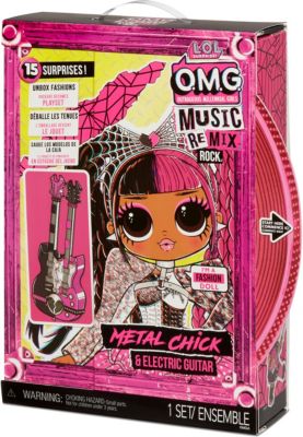 L.O.L. Surprise OMG Remix Rock- Metal Chick and Electric Guitar 2