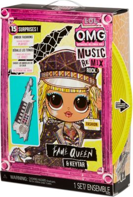 L.O.L. Surprise OMG Remix Rock-  Fame Queen and Keytar 2