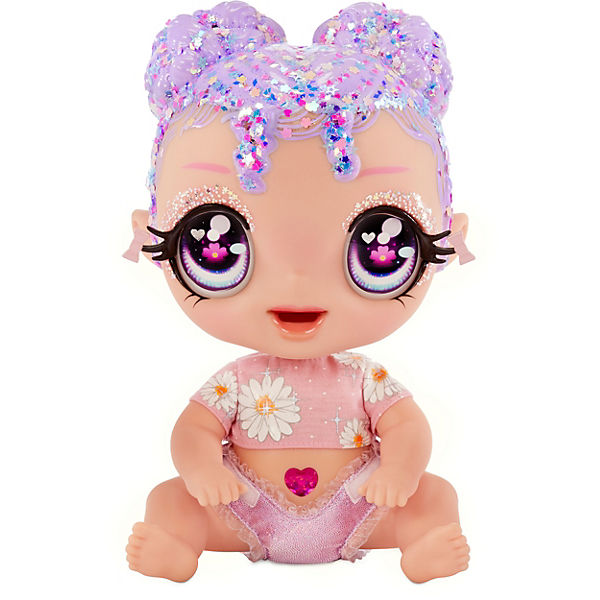 Glitter Babyz Doll - Lila Wildbloom (Lavender/Flower)