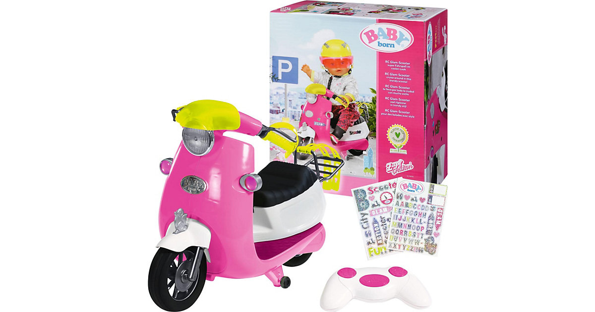 Image of BABY born® City RC Glam-Scooter rosa