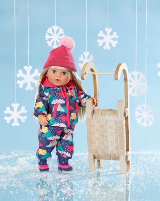 Baby Born Zapf Creation Schneeanzug Schuhe und Skibrille für 43 cm Puppe Mütze 