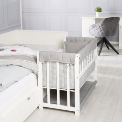 Baby Bettdecke/Kissen für Stubenwagen Beistellbetten Wiegen Kinderwagen 80x80 