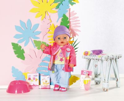 Geschenk für Kinder, Kinderpuppen Baby-Puppen Kuscheltiere Spielzeug Tragetuch 