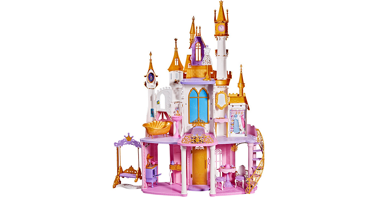 Spielzeug/Sammelfiguren: Hasbro Disney Prinzessin Festtagsschloss