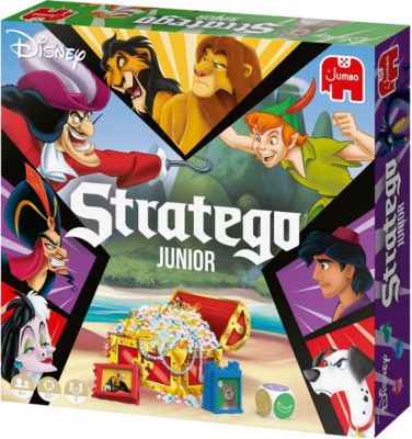 Image of Jumbo 19803 - Disney, Stratego Junior, Familienspiel