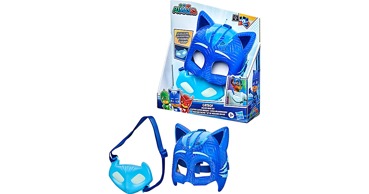 Spielzeug/Kostüme: Hasbro PJ Masks Catboy Luxus-Heldenmaske, Superheld Verkleidungsspielzeug, Ma Jungen Kinder