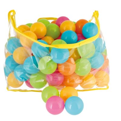Kinder Bälle für Bällebad 100 St. 6 cm Bunte Bälle Plastic Balls Bällebad Bällebäder, bieco myToys