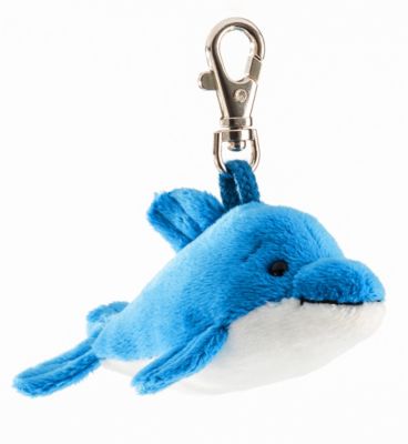 Bunte Mini Plüsch Cartoon Delphin Schlüsselanhänger Anhänger Puppe Spielzeug 