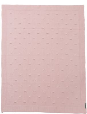 Kinderdecke Knots, rosa, 100 x 150 cm 2