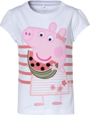 Neu Peppa Pig T-Shirt für Mädchen mit Tüllapplikation Organic Cotton 13127935 