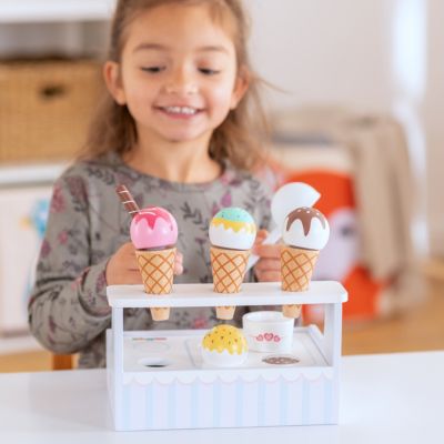 Eis Spielzeug Set Eisladen Eisdiele Spielküche Kinder Lebensmittel Kinderküche 