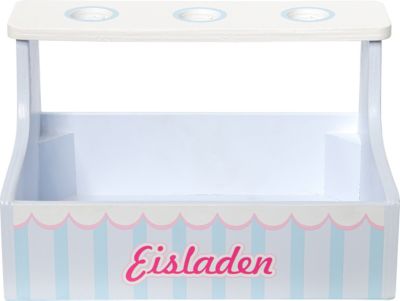 24 tlg Elektro Kaufladen Eisdiele Ständer Rollenspiel Eis-Verkaufsstand 