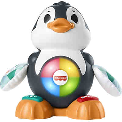 Fisher-Price BlinkiLinkis Pinguin, Baby-Spielzeug mit Musik, Lernspielzeug