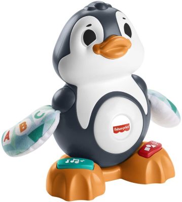 Lernsp Mattel HCJ59 Fisher-Price BlinkiLinkis Pinguin Baby-Spielzeug mit Musik 