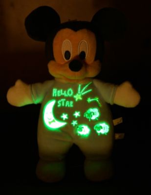 Disney Mickey Glow in the Dark Starry Night, 25cm, Disney Mickey Mouse