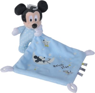 Nicotoy Disney Mickey Mouse Maus Schmusetuch Kuscheltuch Schnuffeltuch NEU 