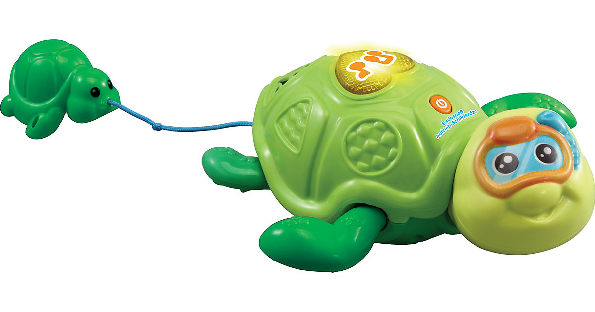 Babyspielzeug/Badespielzeug: Vtech Badespaß Aufzieh-Schildkröte