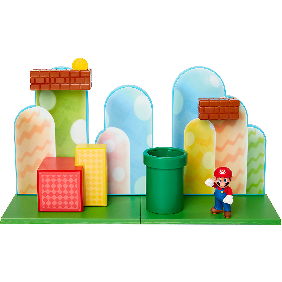 Nintendo Super Mario Multipack Spielset Eichenhain inkl. Mario Figur 6 cm