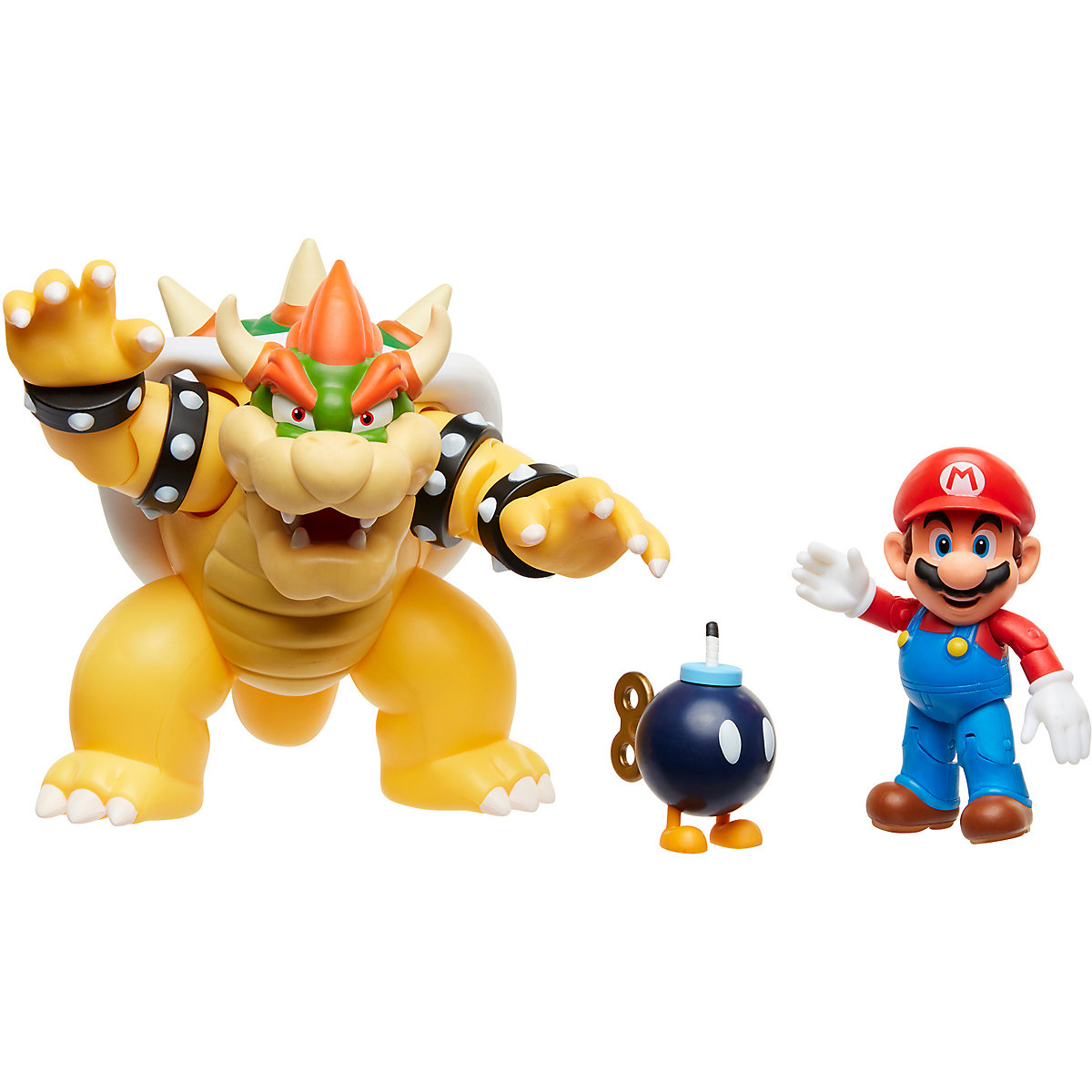 Nintendo Super Mario Bowser vs. Mario Diorama Spielset (Wave 1)