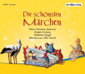 Image of Die schönsten Märchen, 12 Audio-CDs Hörbuch