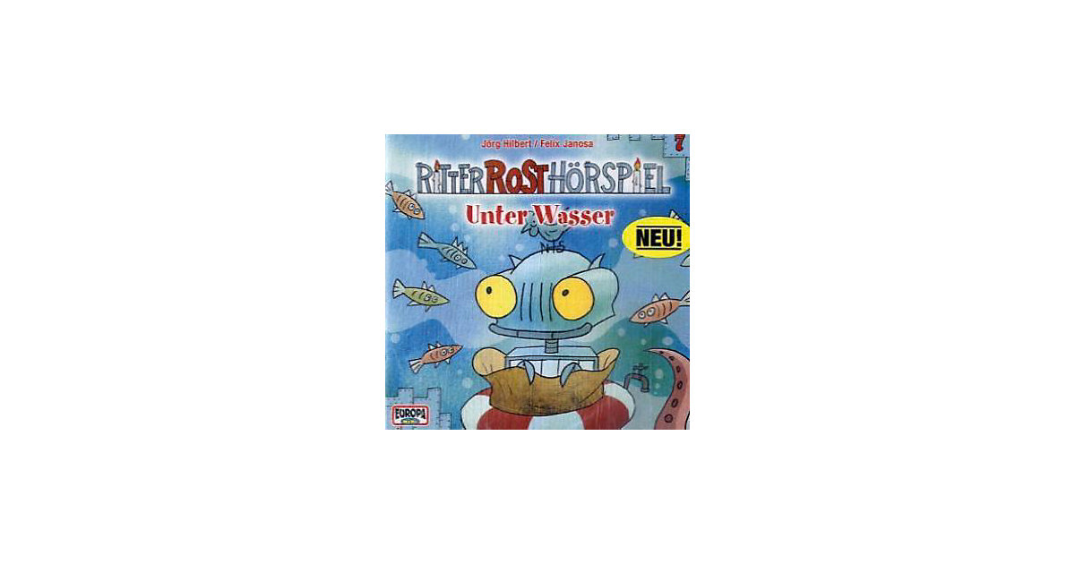 CD Ritter Rost: Unter Wasser, 1 Audio-CD CD Ritter Rost: Unter Wasser, 1 Audio-CD