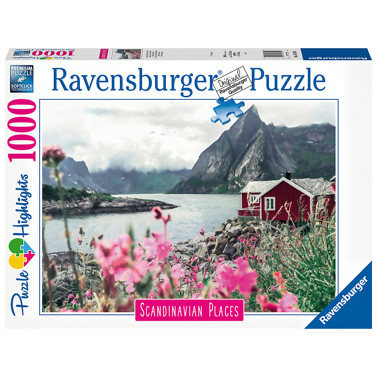 Ravensburger Puzzle 1000 Teile Reine Lofoten Norwegen