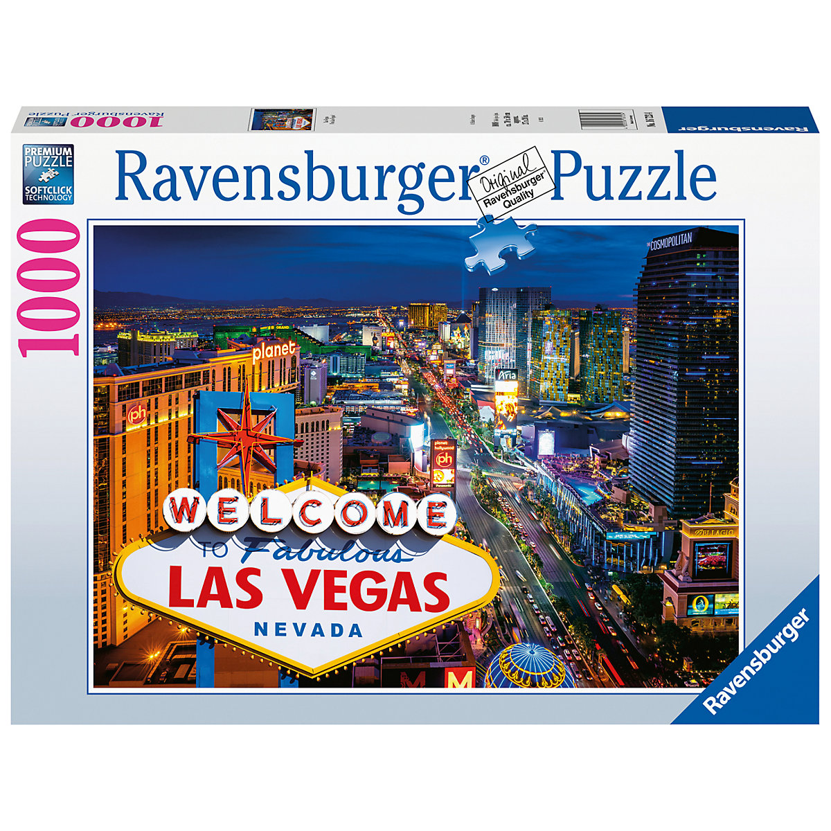 Ravensburger Puzzle 1000 Teile Fabulous Las Vegas